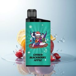 IGET Bar 3500 Puffs Citrus Blackberry Apple 1400mAh Mesh Coil