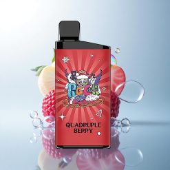 IGET Bar 3500 Puffs Quadruple Berry 1400mAh Mesh Coil