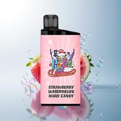 IGET Bar 3500 Puffs Strawberry Watermelon Hard Candy with 1400mAh and 1.2 Ohm Mesh Coil