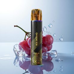 JNR Black&Golden 600+200 Grape Ice 550mAh 2% Nicotine