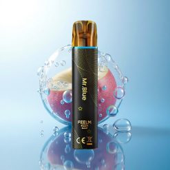JNR Black&Golden 600+200 Mr Blue 550mAh 2% Nicotine Disposable Vape