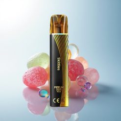 JNR Black&Golden 600+200 Skittles 550mAh 2% Nicotine Disposable Vape
