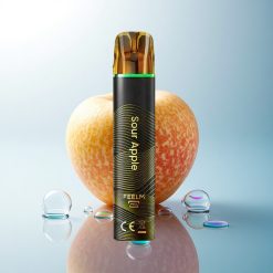 JNR Black&Golden 600+200 Sour Apple 550mAh 2% Nicotine