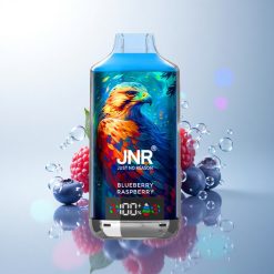 JNR Falcon X 18000 Blueberry Raspberry Dual Mesh 24ml 750mAh Nicotine 0% 2% 5% Type-C Digital Display