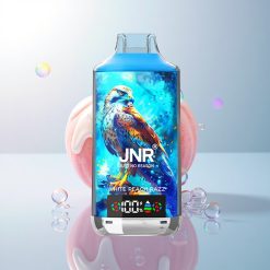 JNR Falcon X 18000 White Peach Razz 24ml Dual Mesh 750mAh Nicotine 0% 2% 5%