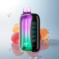 JNR Flex Ice 21000 Sour Cherry Gummies with 1000mAh and Adjustable Ice