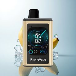 JNR PhoneVape 30000 Banana Ice Adjustable Airflow 850mAh Disposable Vape