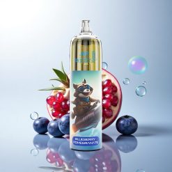 JNR Rocket-X 12400 Blueberry Pomegranate Adjustable Airflow 850mAh