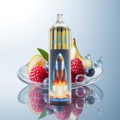 JNR Rocket-X 12400 Mixed Berry RGB Mesh Disposable Vape with Adjustable Airflow and 850mAh Battery