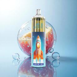 JNR Rocket-X 12400 Mr. Blue RGB Adjustable Airflow Disposable Vape