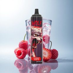 JNR Wolf Niplo 10000 Strawberry Raspberry Cherry Ice 1.0 Ohm 650mAh 20ml