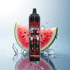 JNR Wolf Niplo 10000 Watermelon Ice 1.0 Ohm 650mAh 20ml 5% Nicotine