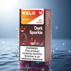 Relx Pod Pro 2 Vape Device Dark Sparkle 50mg/ml Nicotine 1.9ml Vape Capacity 5.5W-8W Voltage Adjustment