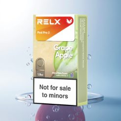 Relx Pod Pro 2 Vape Device Grape Apple 0mg/ml 1.9ml 5.5W/6.5W/8W 2pods or 3pods