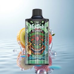 Vapsolo Super 15000 Puffs Strawberry Kiwi 40ml 850mAh
