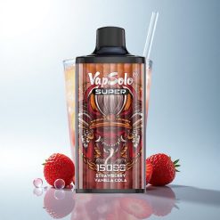 Vapsolo Super 15000 Puffs Strawberry Vanilla Cola 40ml 850mAh