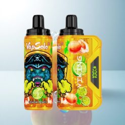 VapSolo VIKING 12000 Puffs Lemon Peach 22ml Type-C Disposable Vape