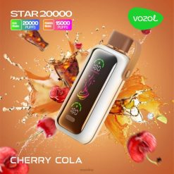 VOZOL Disposable Vape NZ - VOZOL STAR 20000 CHERRY COLA 8LT66