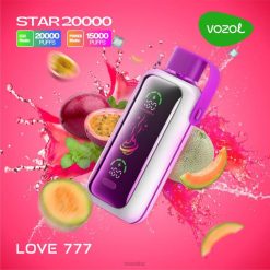 VOZOL Flavours NZ - VOZOL STAR 20000 LOVE 777 8LT612