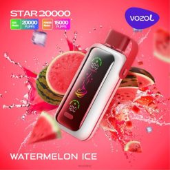 VOZOL Flavours NZ - VOZOL STAR 20000 WATERMELON ICE 8LT63