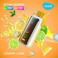VOZOL Vape NZ - VOZOL STAR 20000 LEMON LIME 8LT611