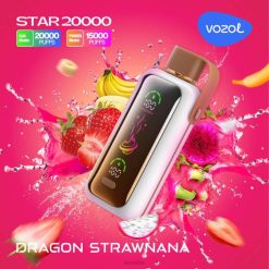 VOZOL Vape Price - VOZOL STAR 20000 DRAGON STRAWNANA 8LT68