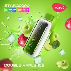 VOZOL Vape Wellington - VOZOL STAR 20000 DOUBLE APPLE ICE 8LT67